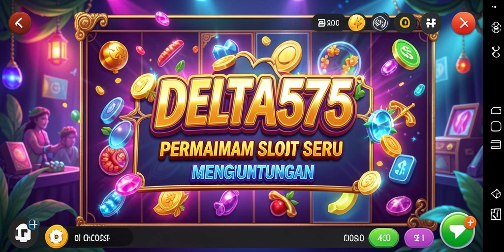 Screenshot gameplay DELTA575 yang menunjukkan keseruan permainan Slot.