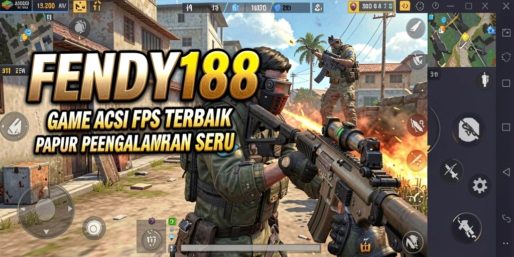 Gameplay intens dengan aksi menembak yang mendebarkan di FENDY188.