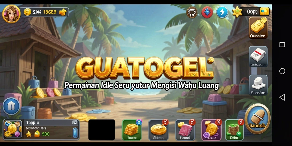 Tampilan gameplay menarik dari GUATOGEL yang memikat.