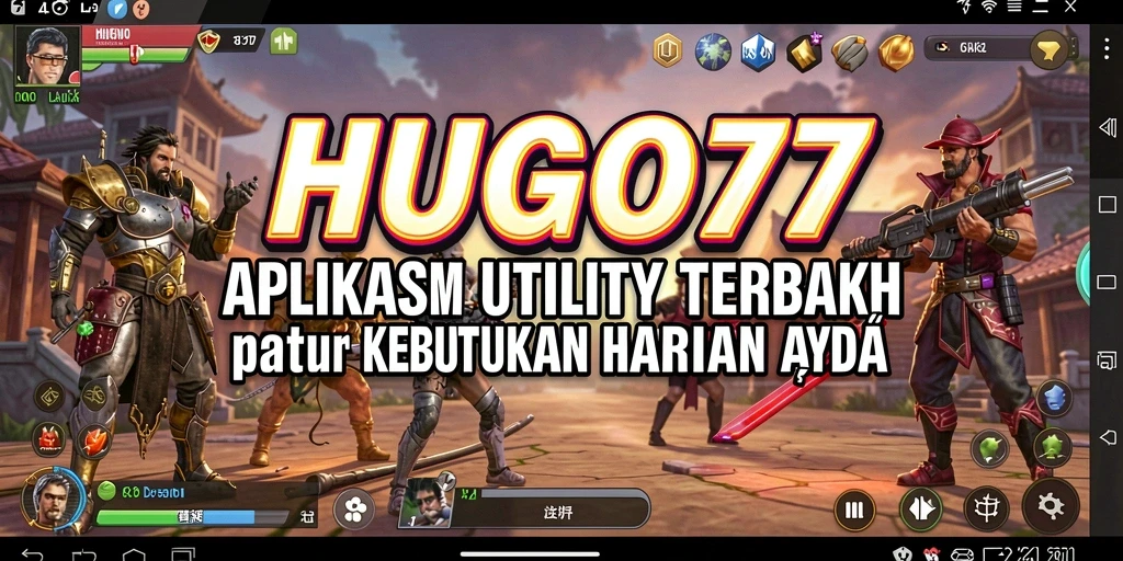 Tampilan antarmuka HUGO77 yang user-friendly dan fungsional.
