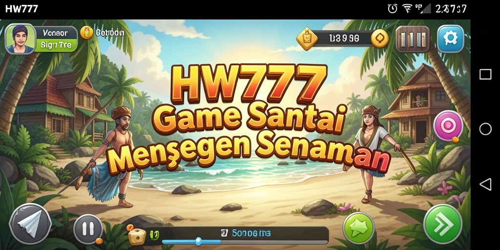Tangkapan layar menampilkan gameplay HW777 yang seru dan mudah dimainkan.
