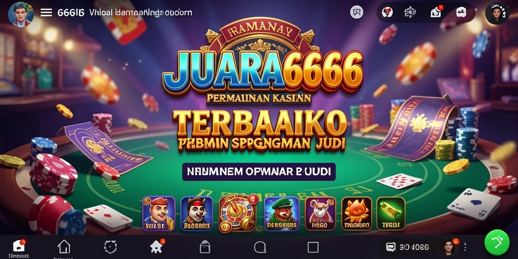 Tampilan gameplay JUARA666 yang menarik dan interaktif.