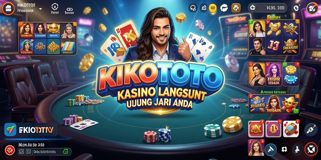 Tampilan gameplay KIKOTOTO yang menegangkan dan interaktif.