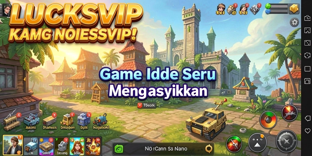 Tampilan gameplay LUCKSVIP yang menarik dan menantang.