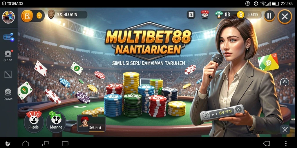 Tampilan gameplay menarik dari MULTIBET88 yang menyajikan pengalaman simulasi taruhan.