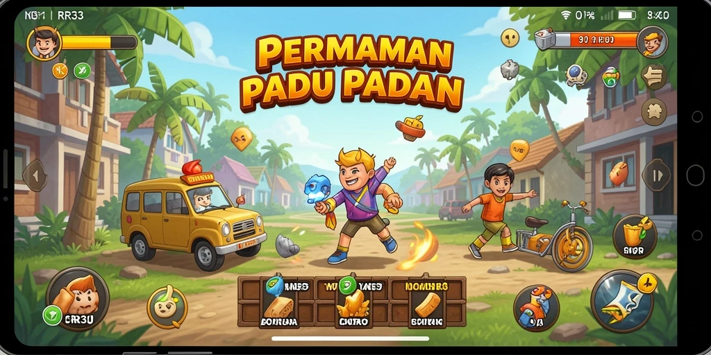 Tampilan gameplay seru dan menantang dari RR33 saat mencocokkan objek.