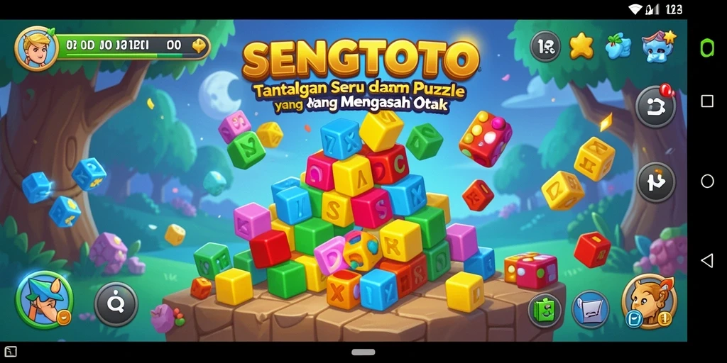 Tampilan gameplay SENGTOTO yang menarik dan menantang.