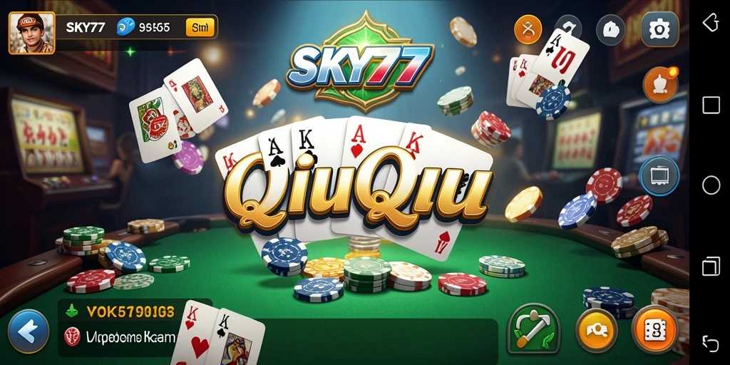 Screenshot gameplay QiuQiu yang menarik dari SKY77.