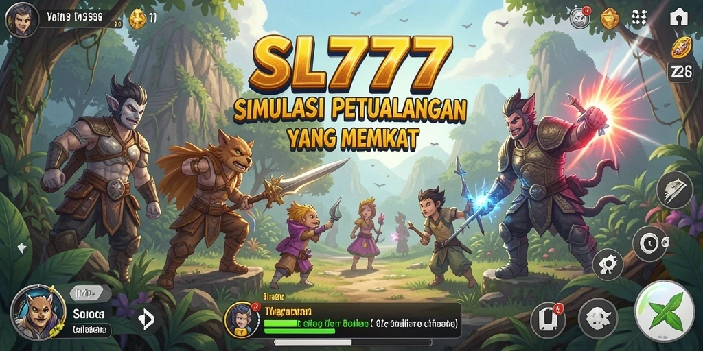 Tampilan gameplay SL777 yang mengasyikkan dan interaktif.