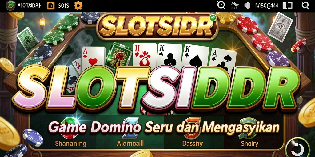 Tampilan gameplay SLOTSIDR yang menarik dan interaktif.