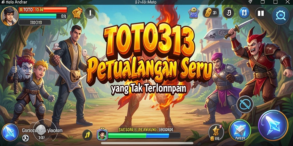 Tampilan gameplay TOTO313 yang penuh petualangan dan tantangan.
