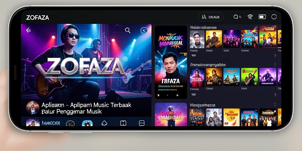 Tampilan gameplay ZOFAZA yang interaktif dan menyenangkan.