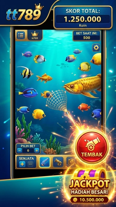 Tampilan antarmuka pengguna tt789 yang ramah.